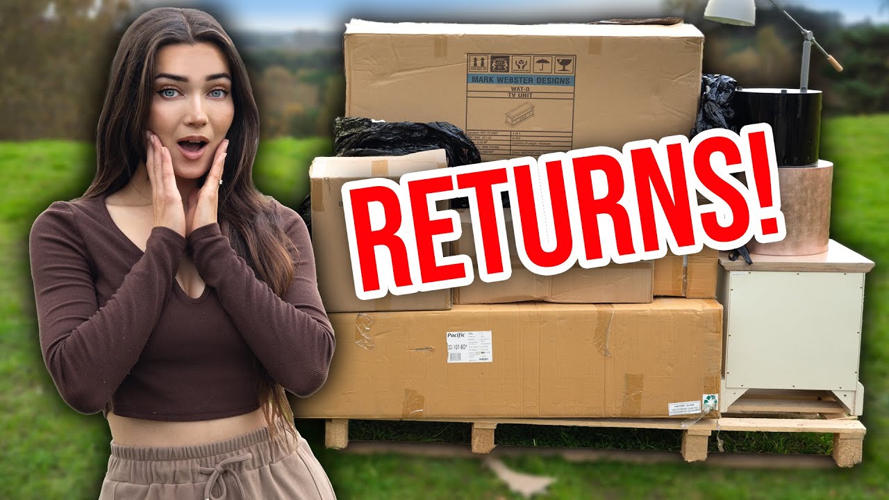 I Bought A PALLET Of Furniture RETURNS For CHEAP!