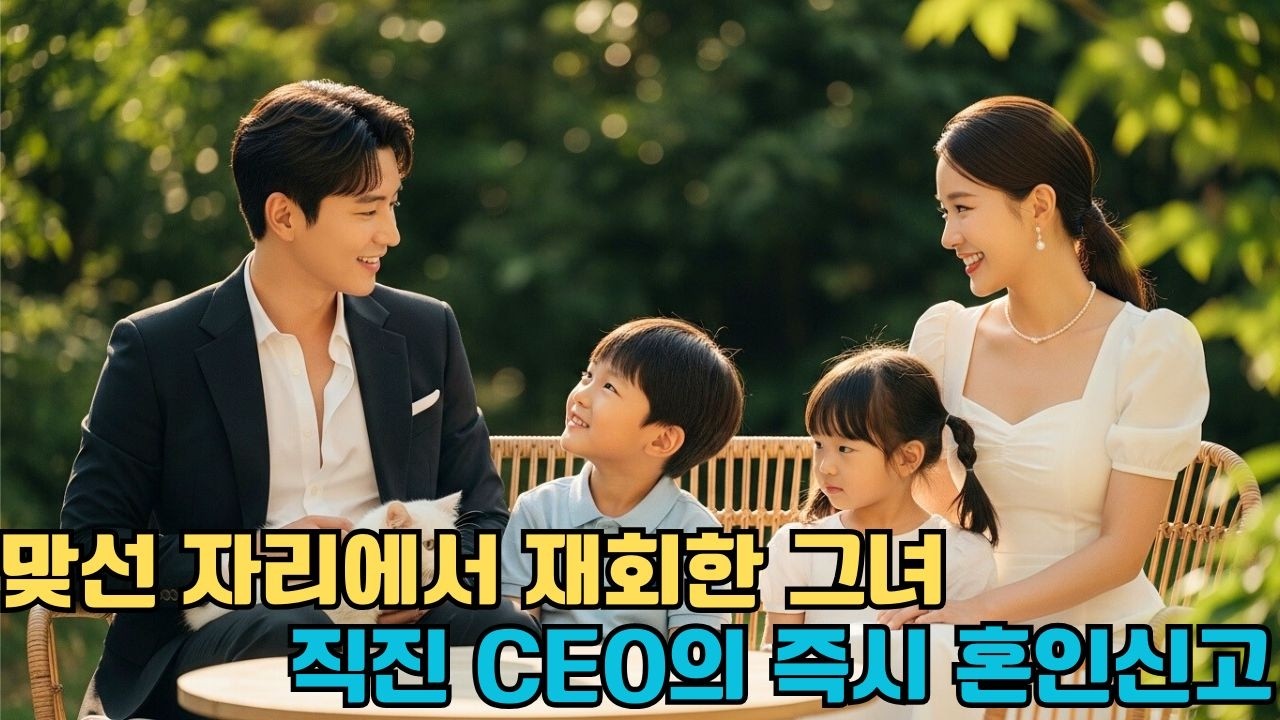 [ 사연 ] 아들 데리고 나간 맞선 자리, 하룻밤을 보냈던 '그 여자'가 나타났다?! 그 자리에서 당장 혼인신고해 버린 직진 CEO #drama #CEO로맨스
