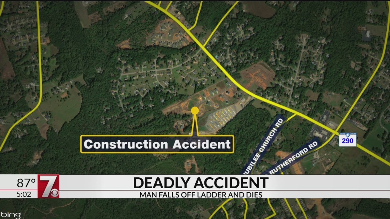 Man dies after falling from ladder at construction site in Taylors