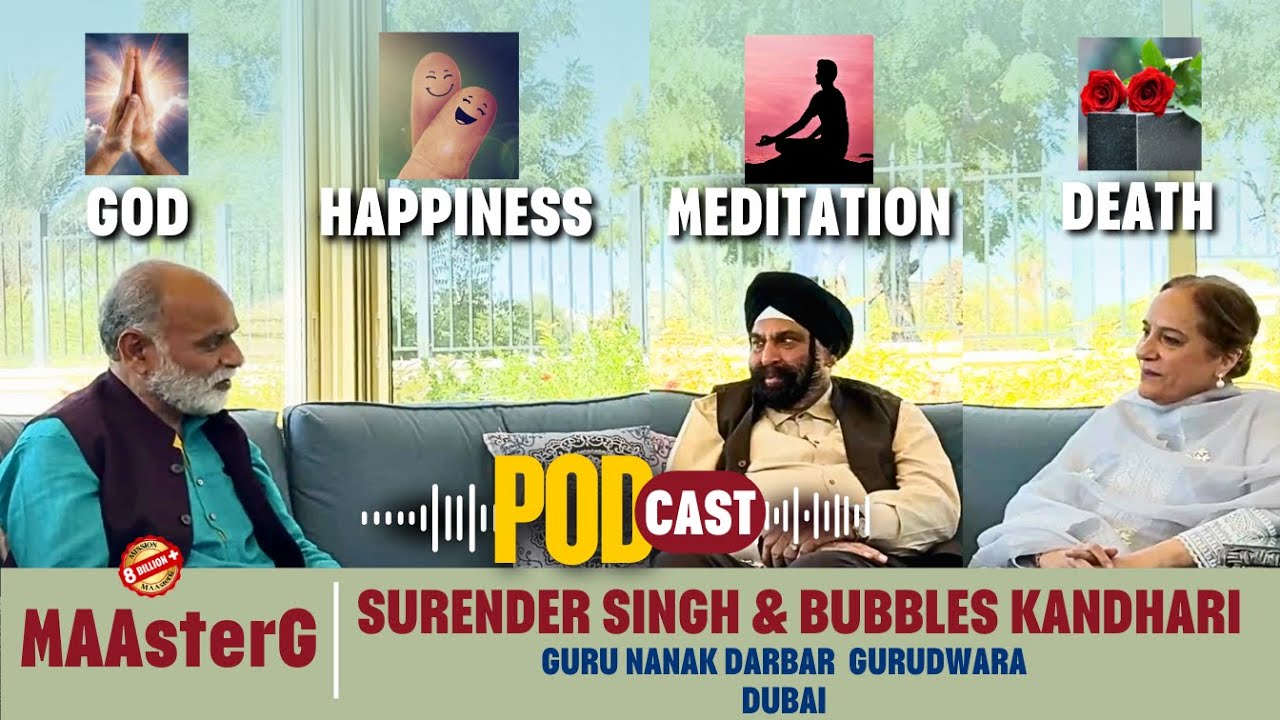 God, Happiness, Meditation & Death | Podcast | Dubai | Shabdyog | Meditation through listening