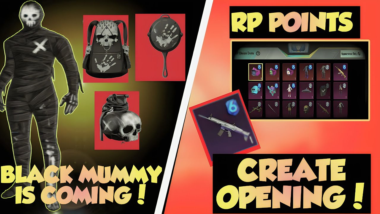 BLACK MUMMY SUIT IS COMING| RP CREATE OPENING!!