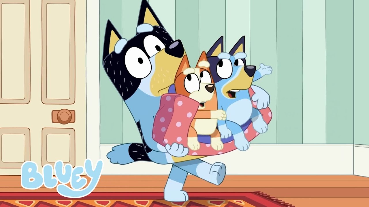 Bluey in Hindi | Crafty Times with Bluey and Bingo! 🎨🧡 | देखिये Hindi Cartoon for Kids 💙 🇮🇳