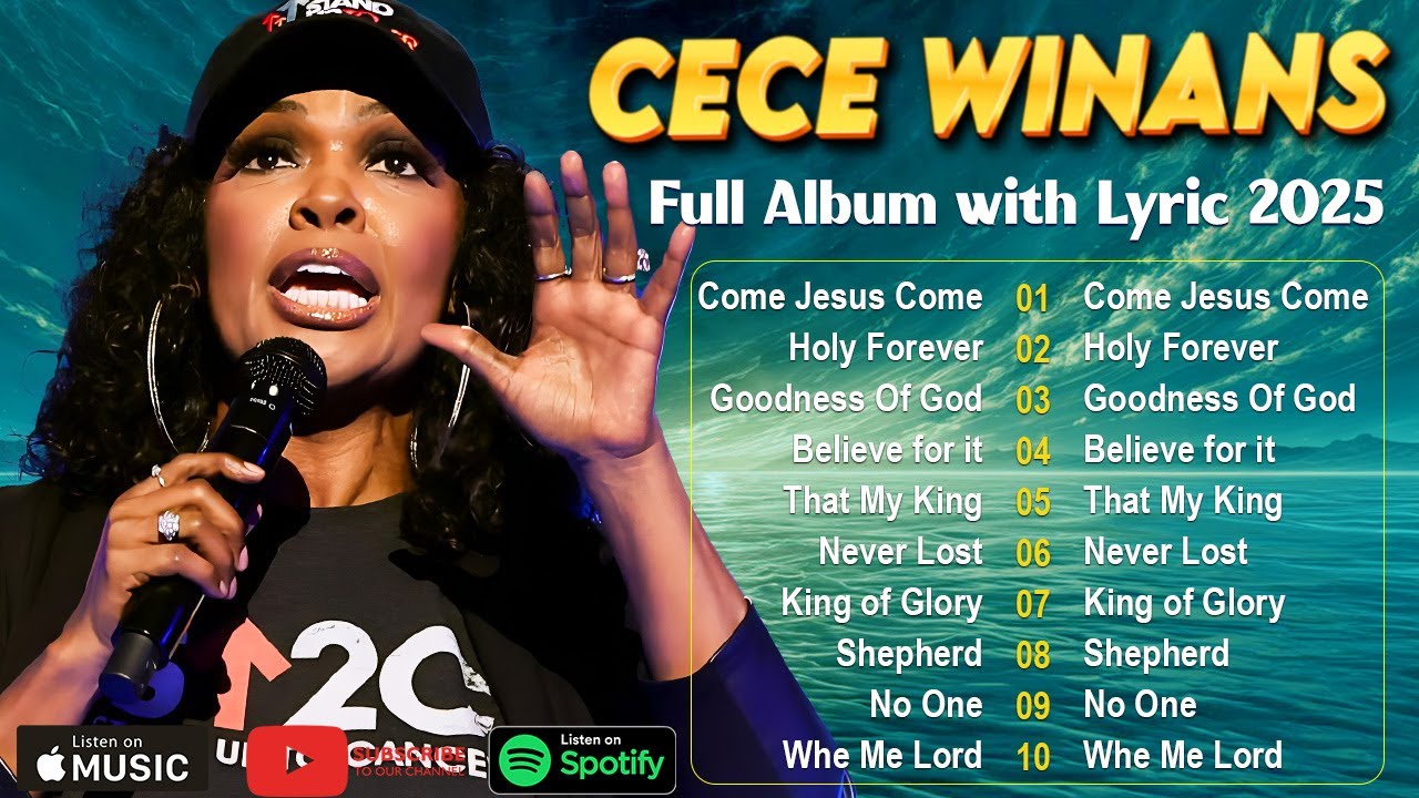🎵 Best CeCe Winans Gospel Playlist 2025 | Top 50 Praise & Worship Songs Collection With Lyrics