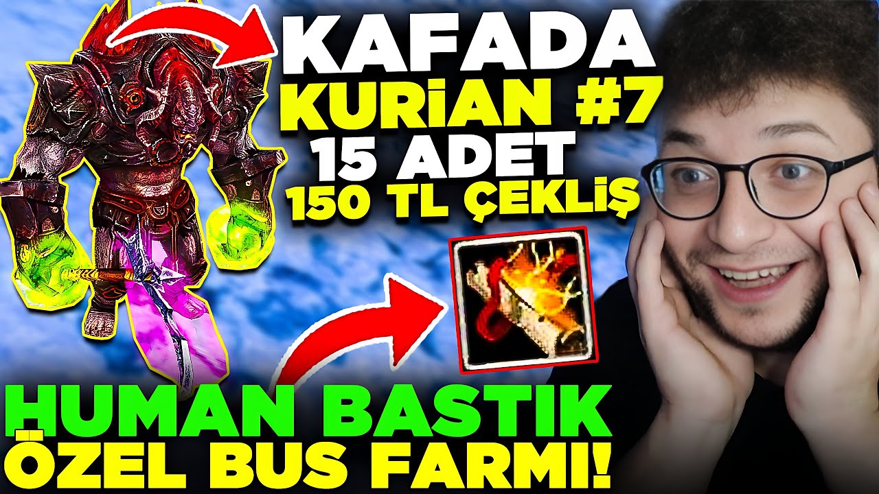 KAFADA KURİAN #7 | &Ouml;ZEL BUS SLOTUNDA FARM! &Ccedil;EKİLİŞ DUYURU! | Knight Online Sıfırdan Kurian