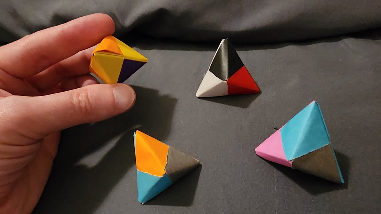 How to make a Sonobe Jewel - Origami Tutorial!