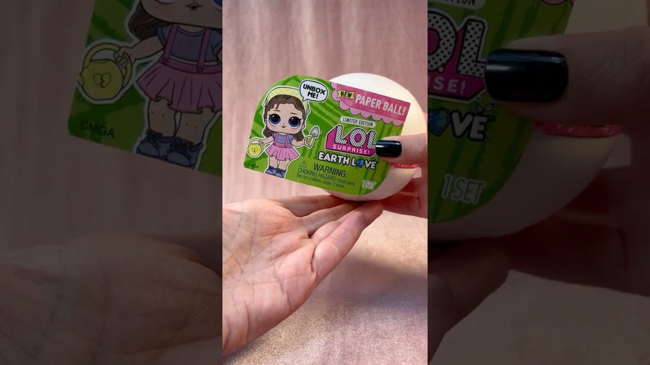 🌱[ASMR] LIMITED EDITION LOL Surprise Earth Love Doll &ndash; Mystery Grow Grrrl Unboxing! 🌍✨