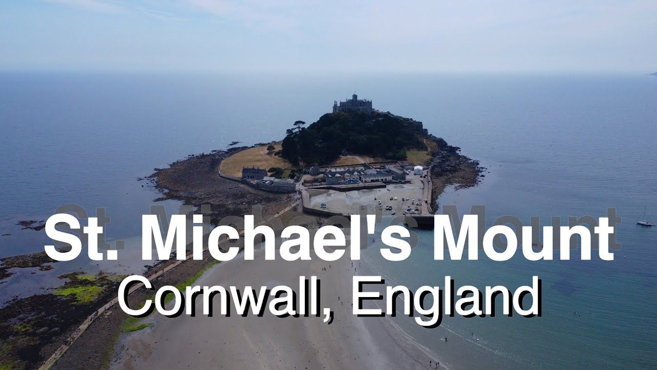 St. Michael's Mount | Cornwall | England | DJI | August 2025 | 4K
