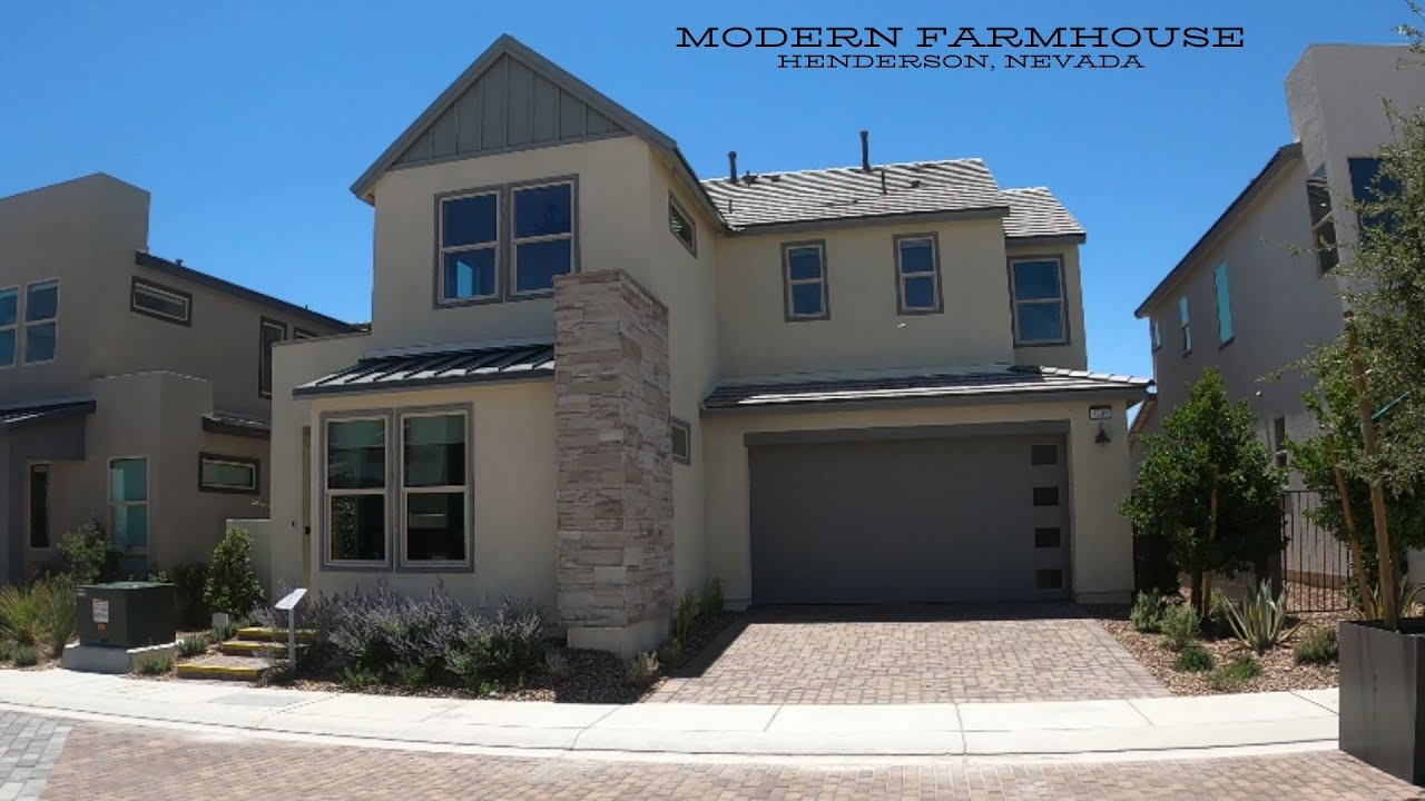 Modern Farmhouse | New Homes For Sale Henderson | Inspirada Home Tour | $427,500 | Lounge 2,430 Sqft