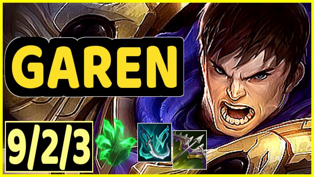 GAREN VS CAMILLE - 9/2/3 KDA TOP GAMEPLAY CHALLENGER I