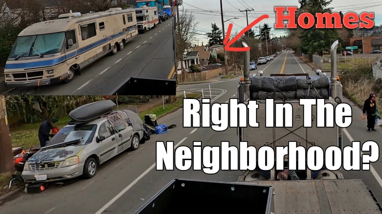 Chronic Homeless At Seattle Airport Delivery