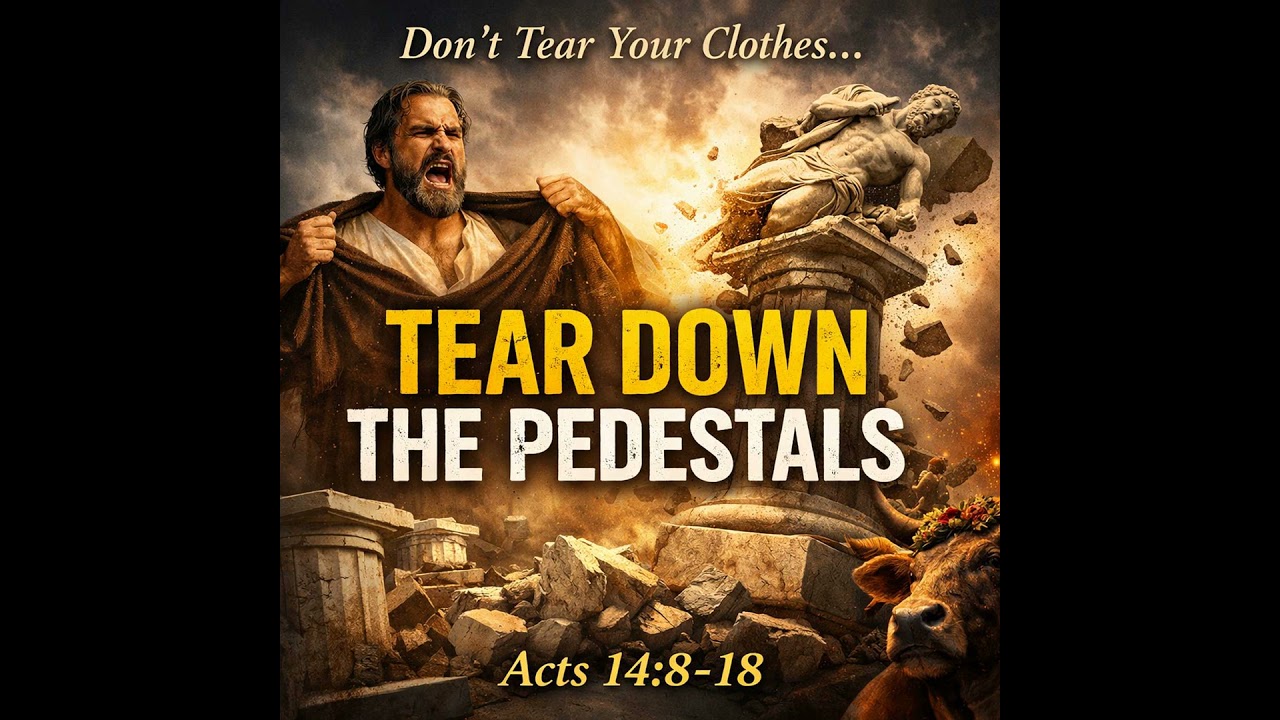Tear Down the Pedestals: A Message on Misplaced Worship