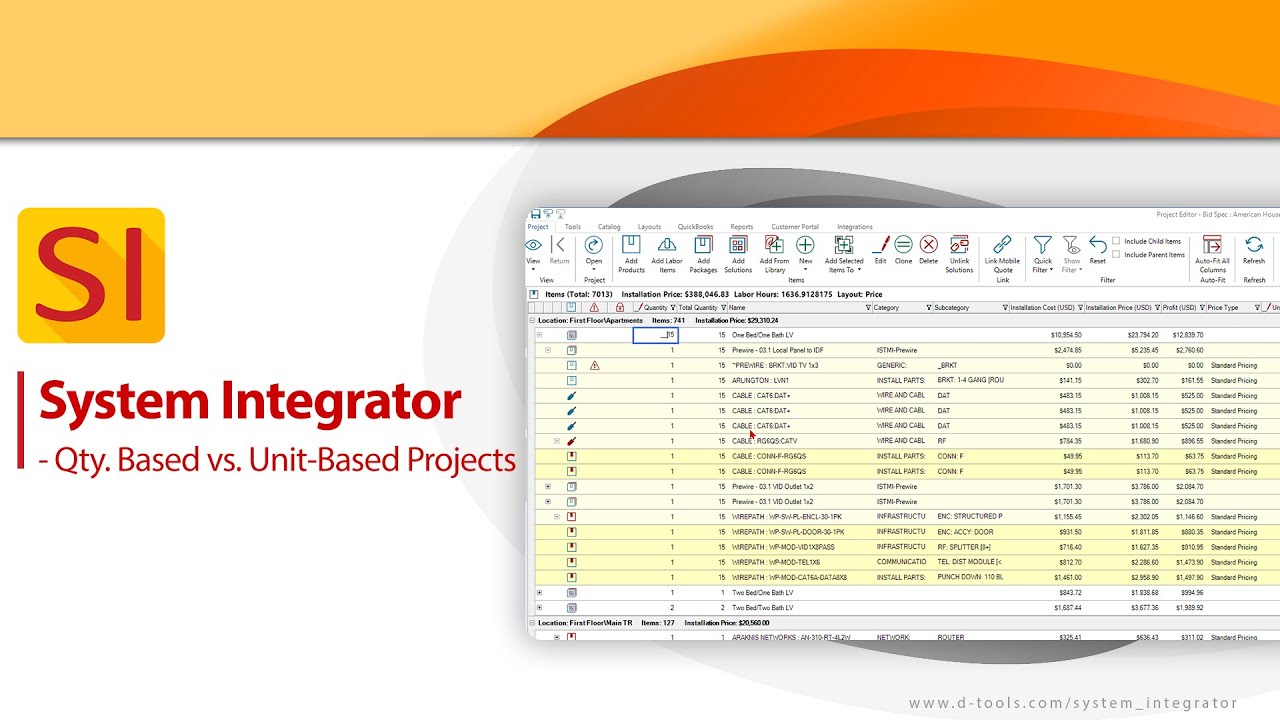 System Integrator: количественные проекты против поштучных