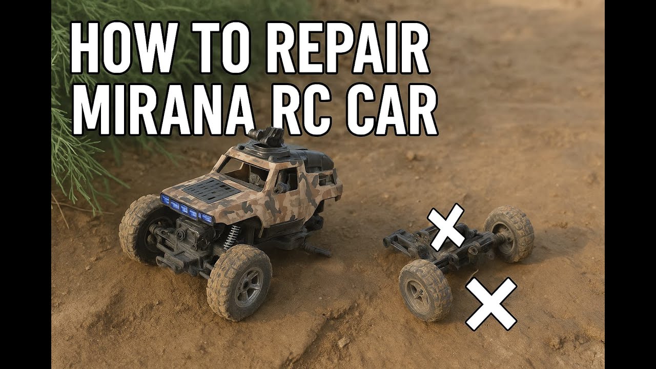 How to Repair Mirana RC Car 🔧 | Full Restoration & Fix Guide for 4x4 Explorer
