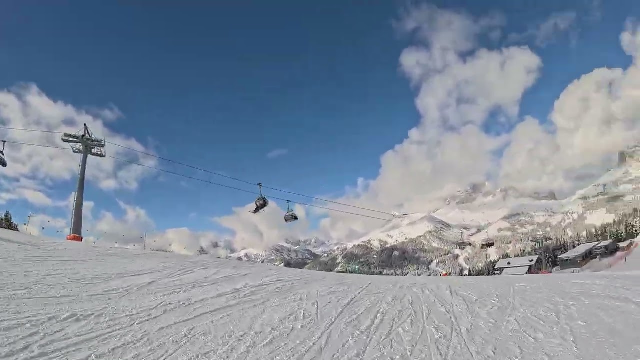 Where the Dolomites touch the Sky – Belvedere, Val di Fassa ⛷️🏔️