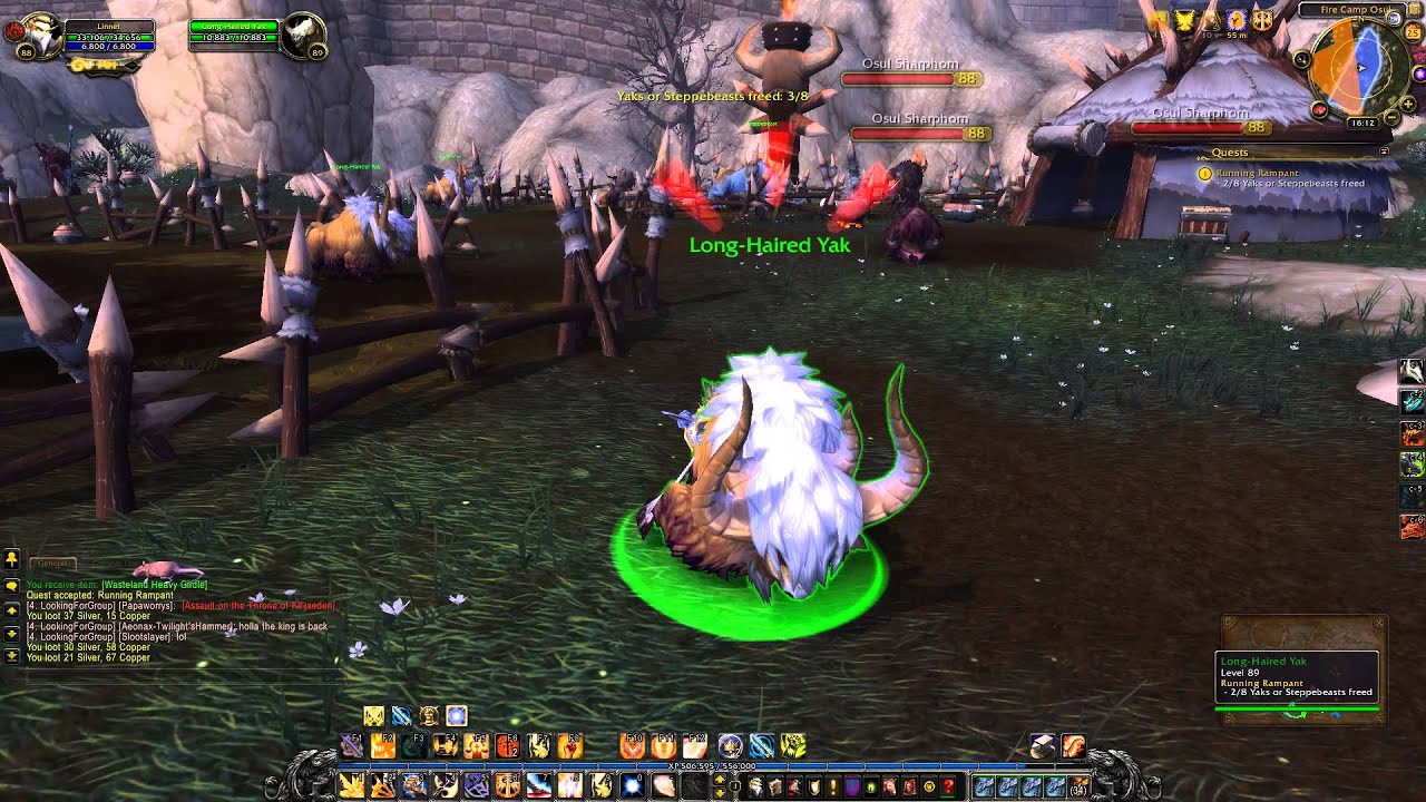 Running Rampant Quest Playthrough - Townlong Steppes