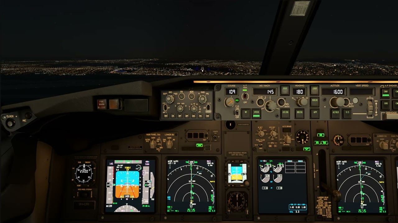 ✈️ Pouso Cockpit - SBPA - PORTO ALEGRE - BRASIL