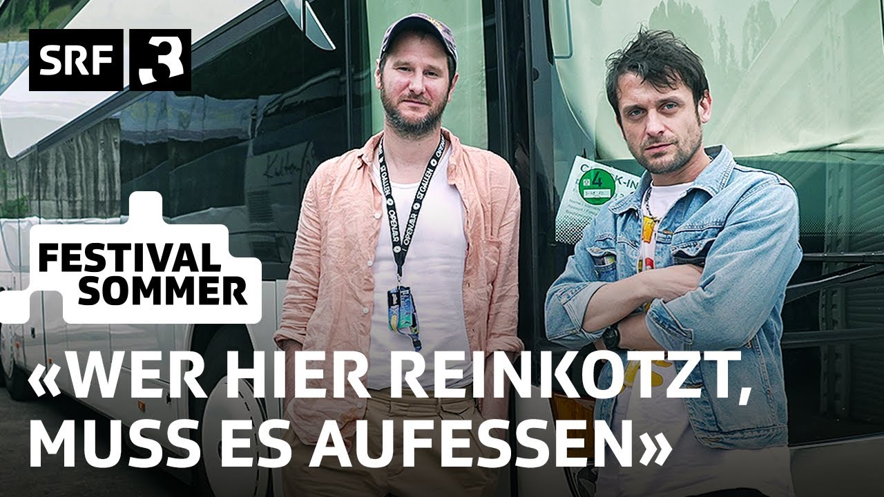 OASG: Exklusiv – Wanda zeigen uns ihren Tourbus | Festivalsommer 2023 | SRF 3