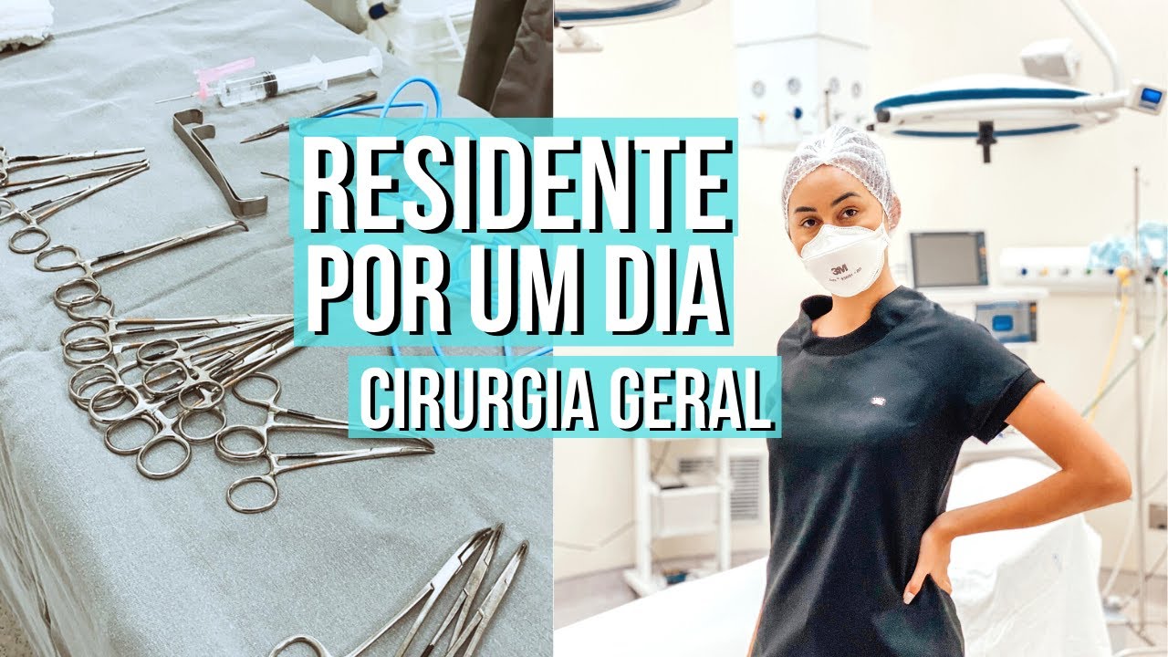 RESIDENTE DE CIRURGIA POR UM DIA | vida de acadêmica de Medicina