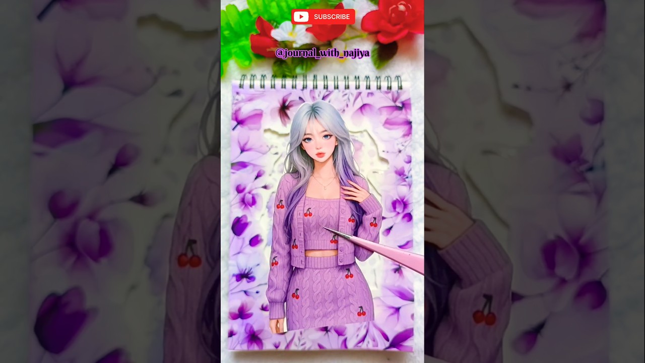 ASMR Journal With Me 😍 Purple Theme 💜💟 
