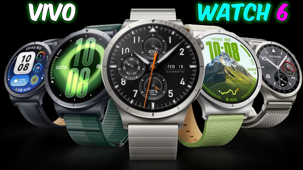Vivo Watch 6 Launched: Premium Sapphire Glass & Titanium at a Budget Price