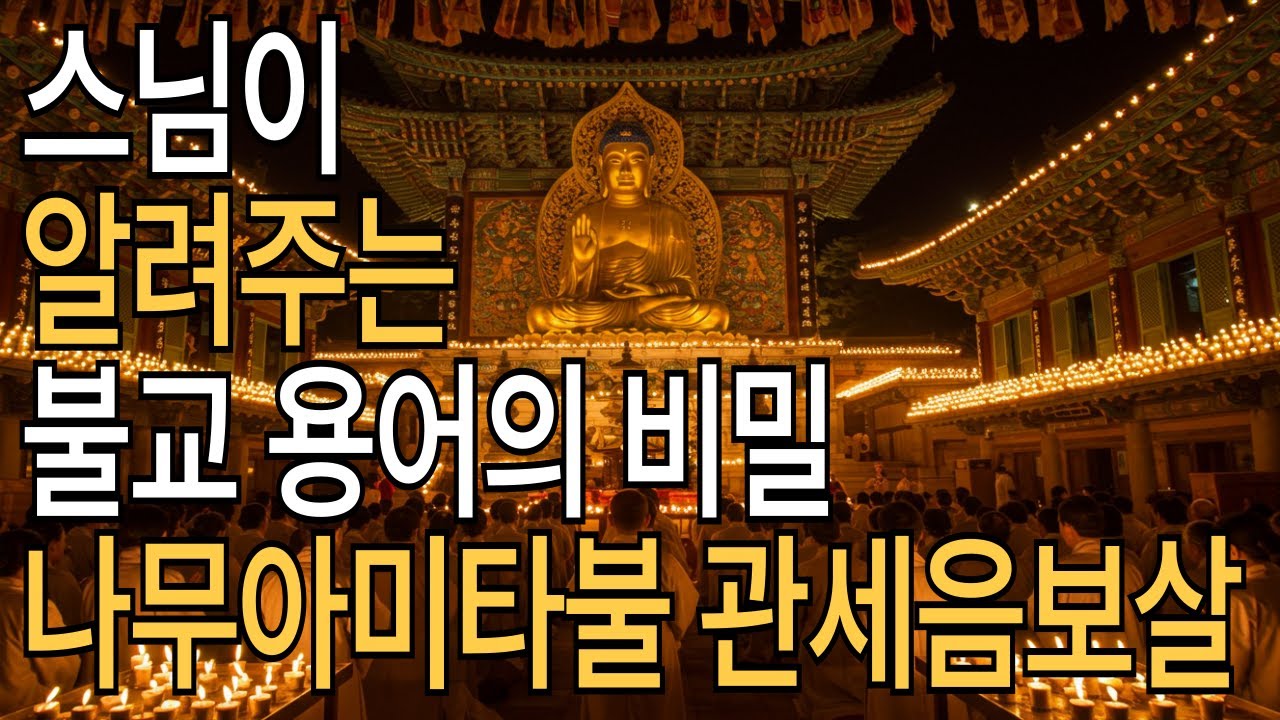 나무아미타불·관세음보살, 무슨 뜻일까? | 불교 말씀 | 법문 라디오 | 명상 이야기 | Why Buddhists Chant “Namu Amitabul” Every Day