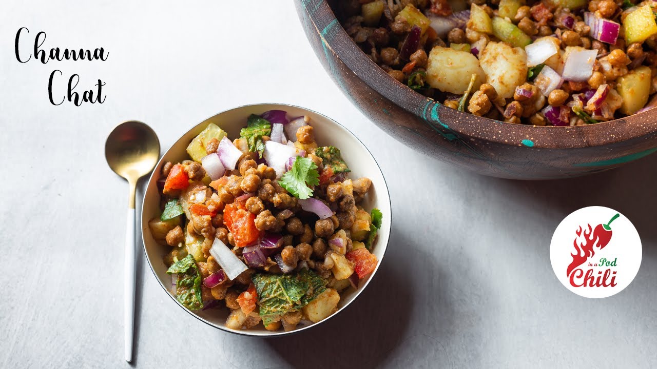 Chickpea Salad - Indian | Instant pot Vegetarian recipes | ASMR cooking