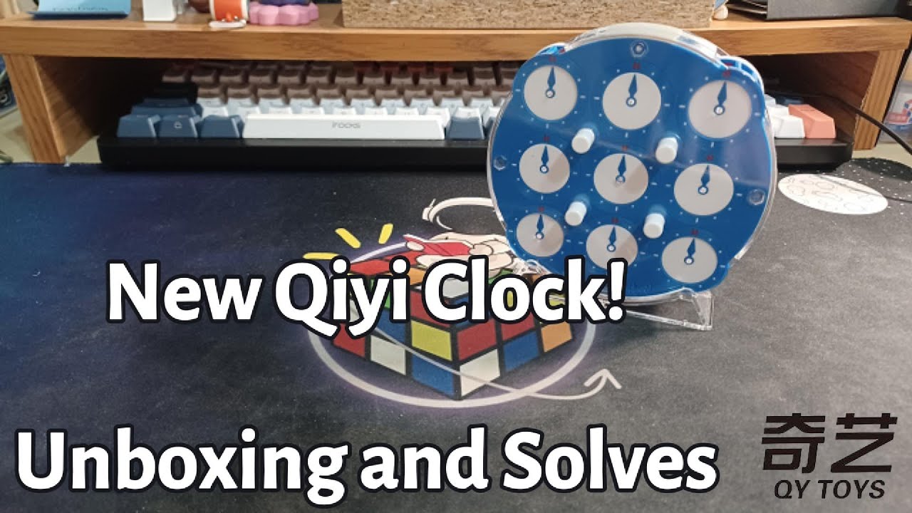 New qiyi blue clock! (thoughts and first impression)