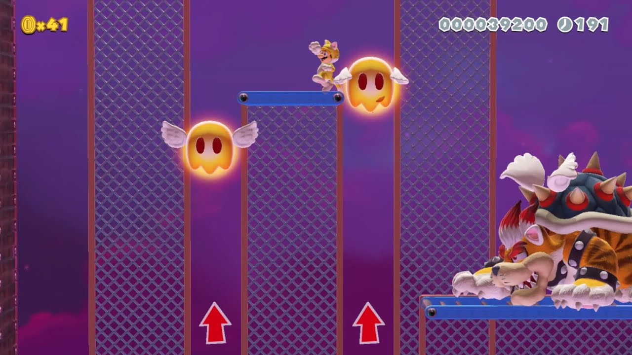 Eric's Super Mario Maker 2 Levels: Meowser's Grueling Gauntlet