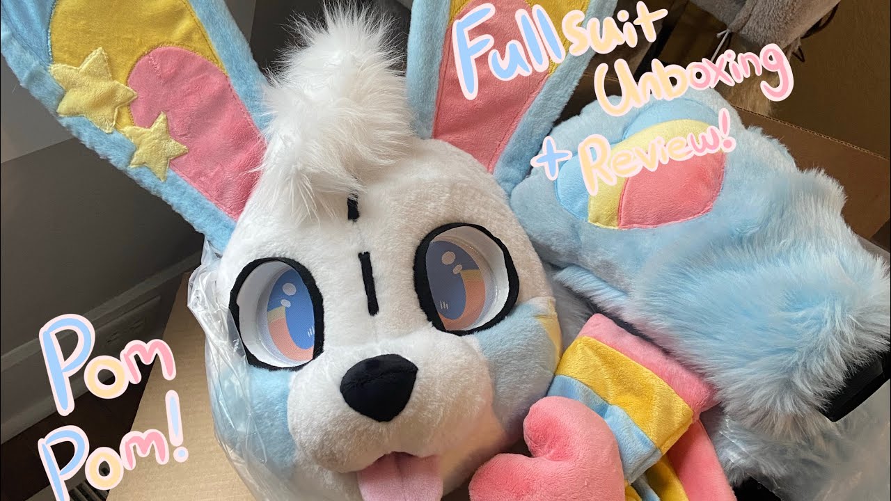 Pom Pom Full Fursuit Unboxing + Review! (GrayRealmStudios)