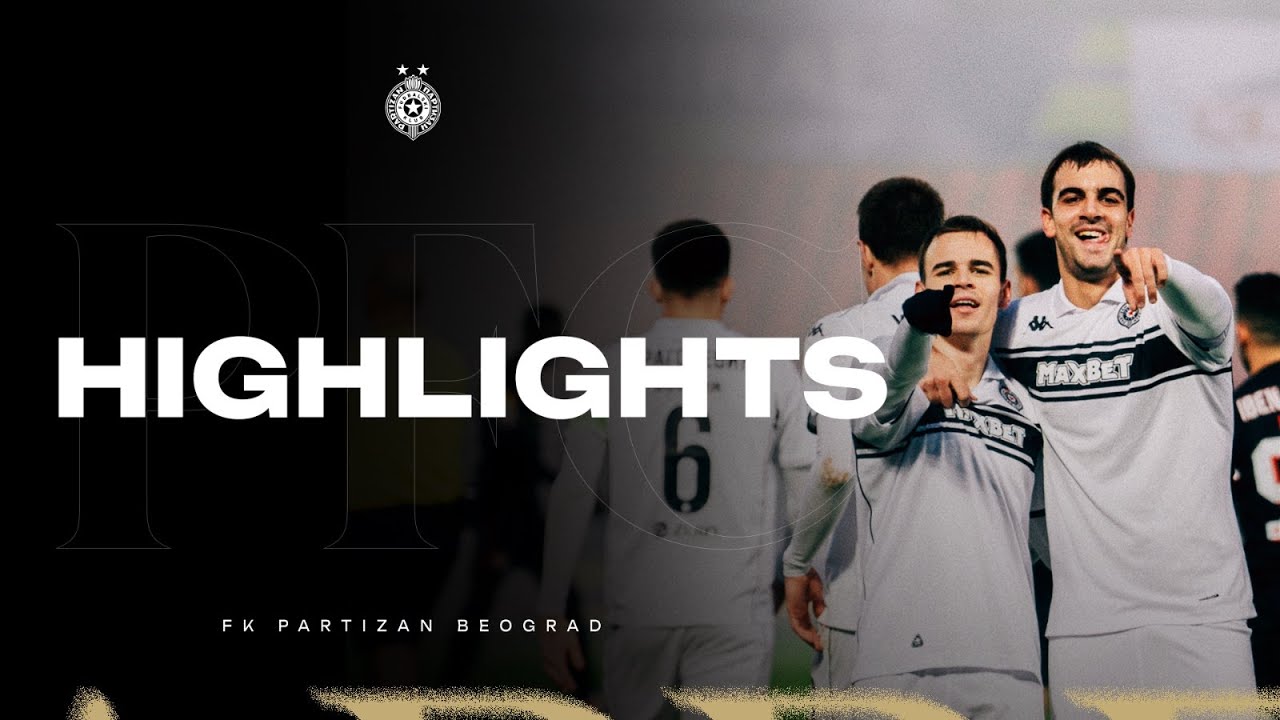 HIGHLIGHTS | Radnički 1923 - Partizan 2:4