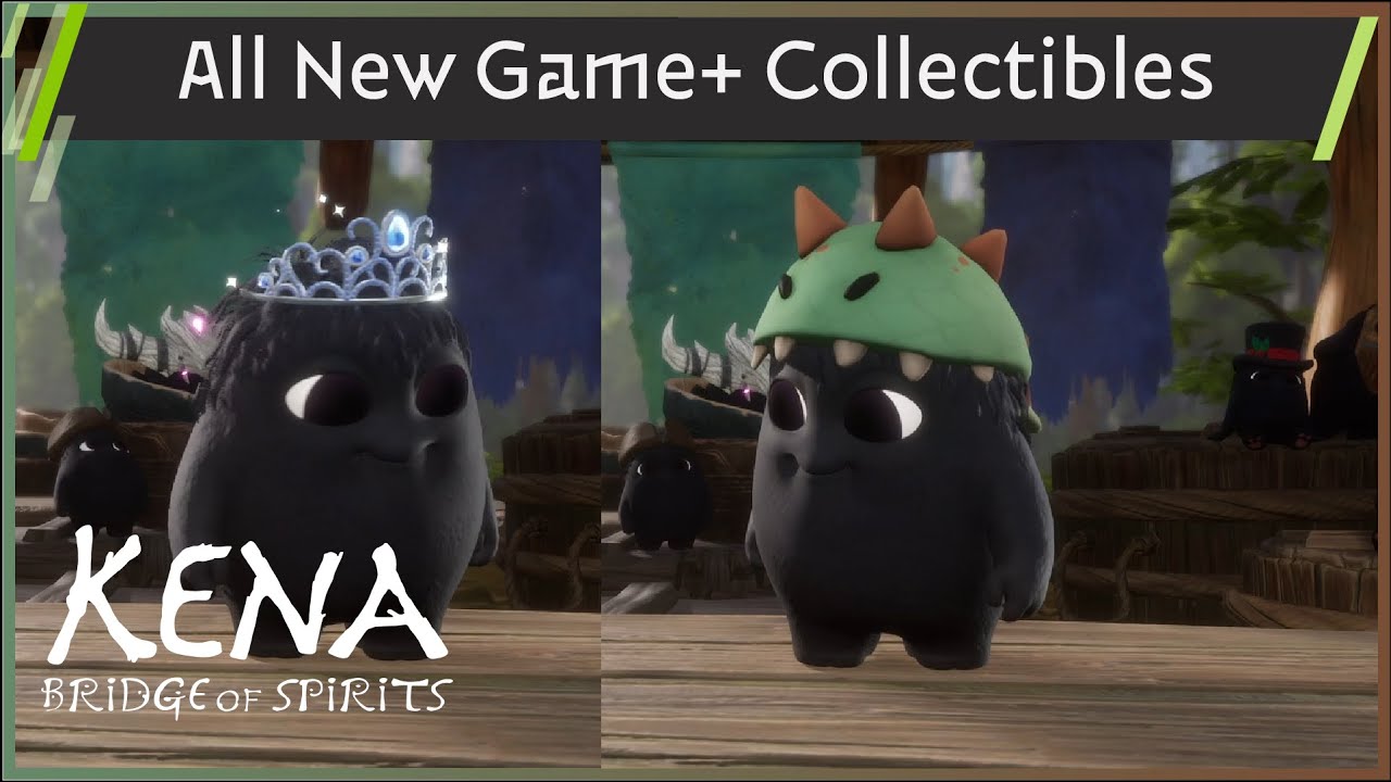 Kena: Bridge of Spirits - All New Game+ Charmstone Locations and Rot Hats (PlayStation/PC)