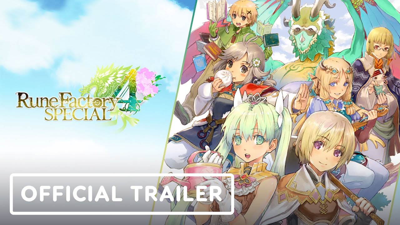 Rune Factory 4 Special - Official PS4, Xbox One, and PC Launch Trailer