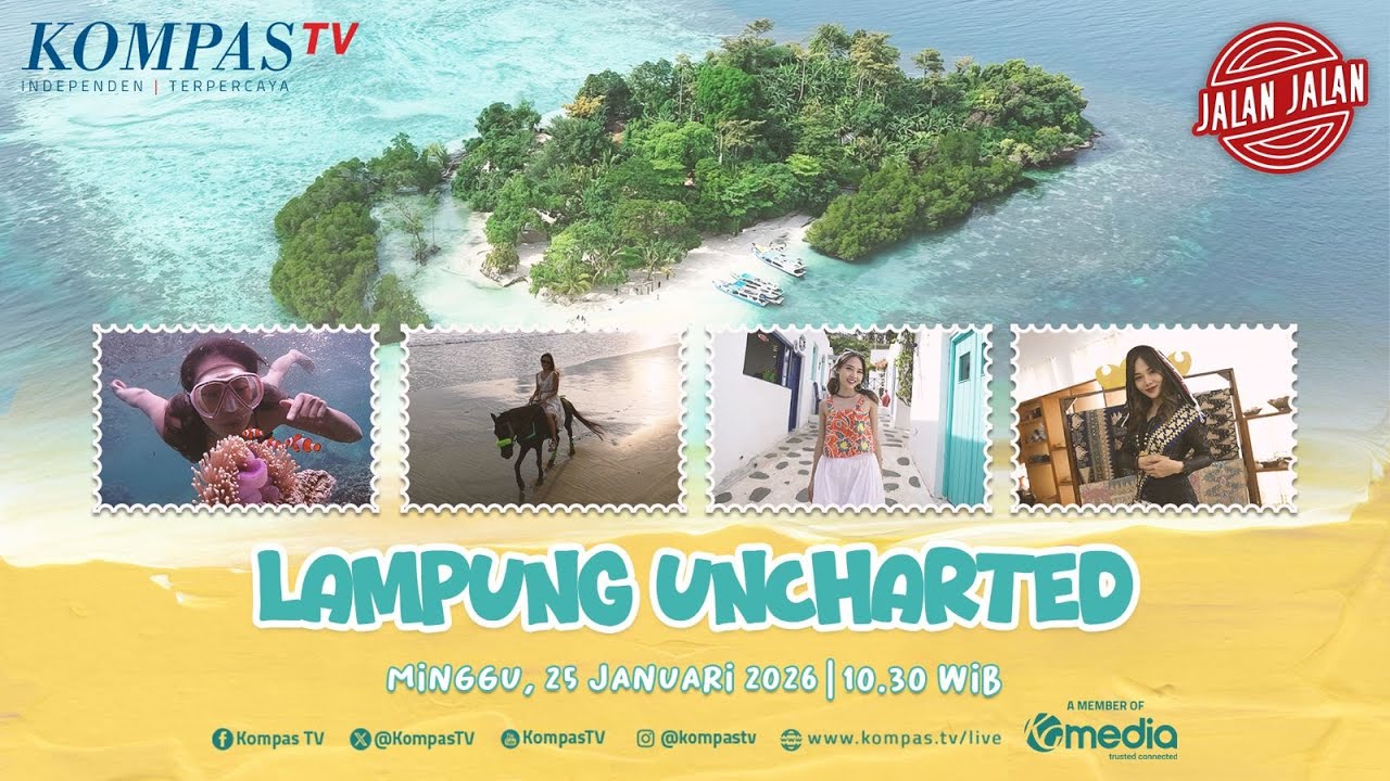 LIVE - Pesona Terumbu Karang Pahawang dan Pantai Lampung Selatan | JALAN-JALAN