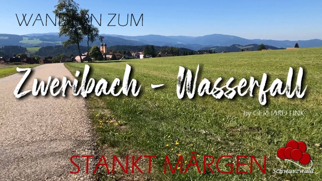 DER ZWERIBACH - WASSERFALL / DER SCHWARZWALD  🥾 🌲 🌳🌻 🌞