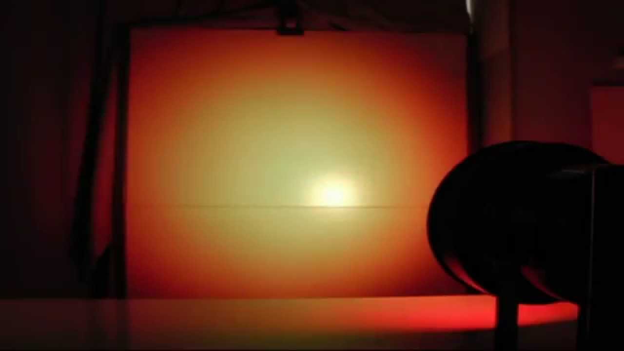 Lumixon CP-64 COLOR PAR 64 RGBミックススポット 点灯実験