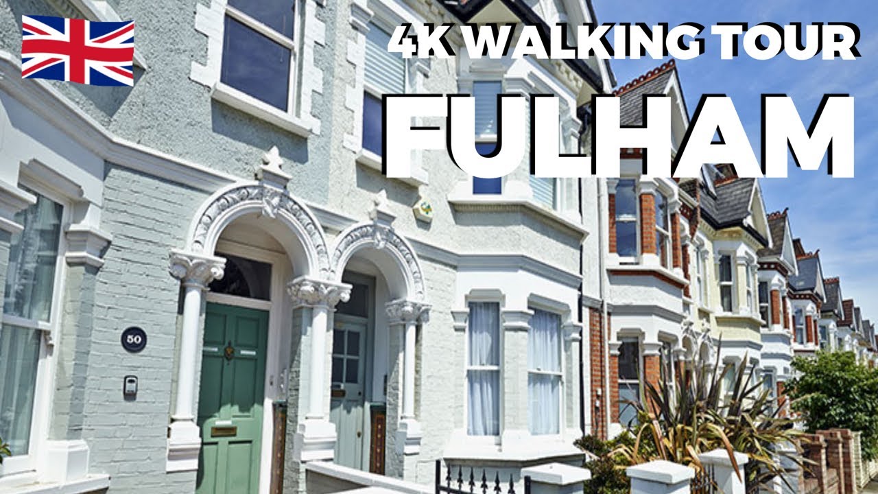 LONDON RUSH HOUR | Fulham Street Walk | London City Vlog