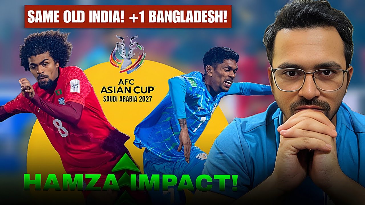 India vs Bangladesh 0-0: India's Disappointing Display, Hamza Choudhury Shines for Bangladesh