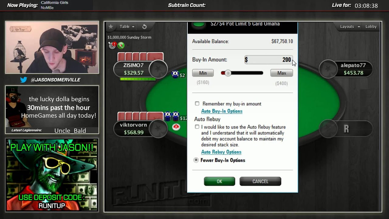 Sickest heater from JCarver in a 5c PLO game