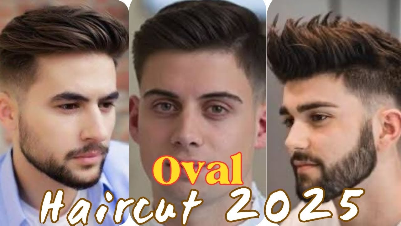 Top 10 Oval Face shape haircuts🔥 2025 oval face hairstyle for men, best haircut for boys