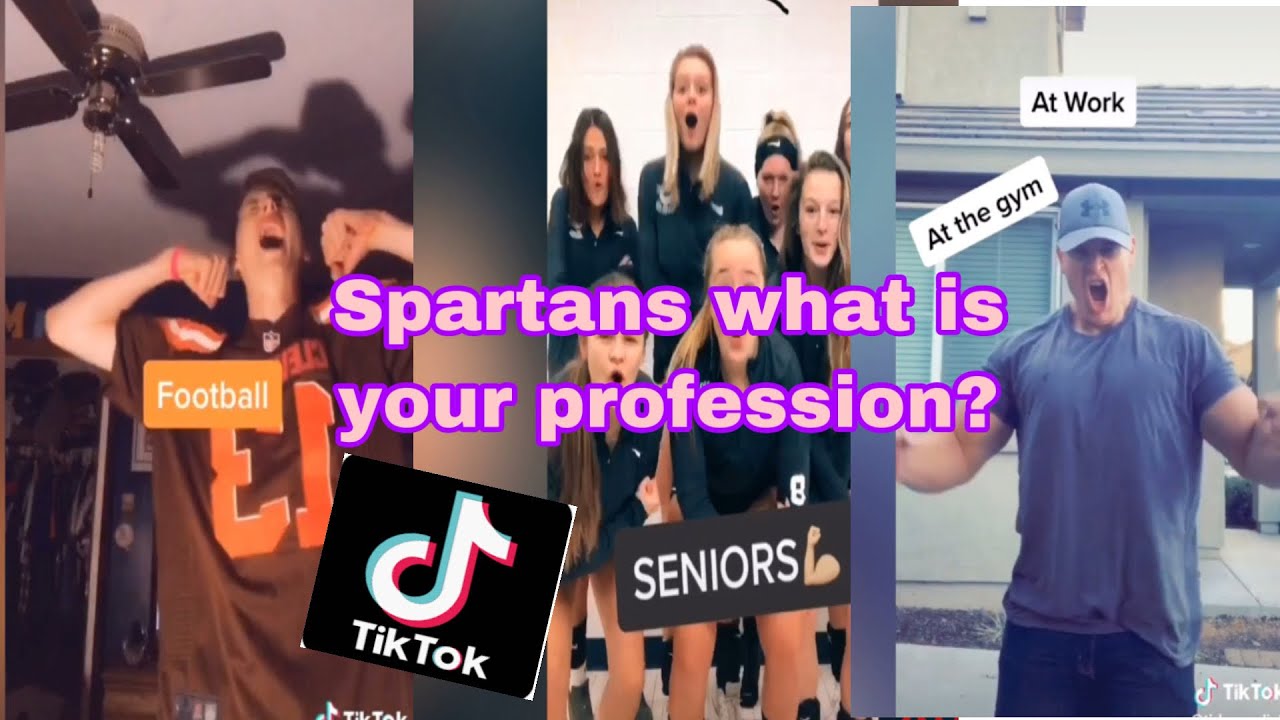 Spartans what is your Profession TikTok Compilation 2019