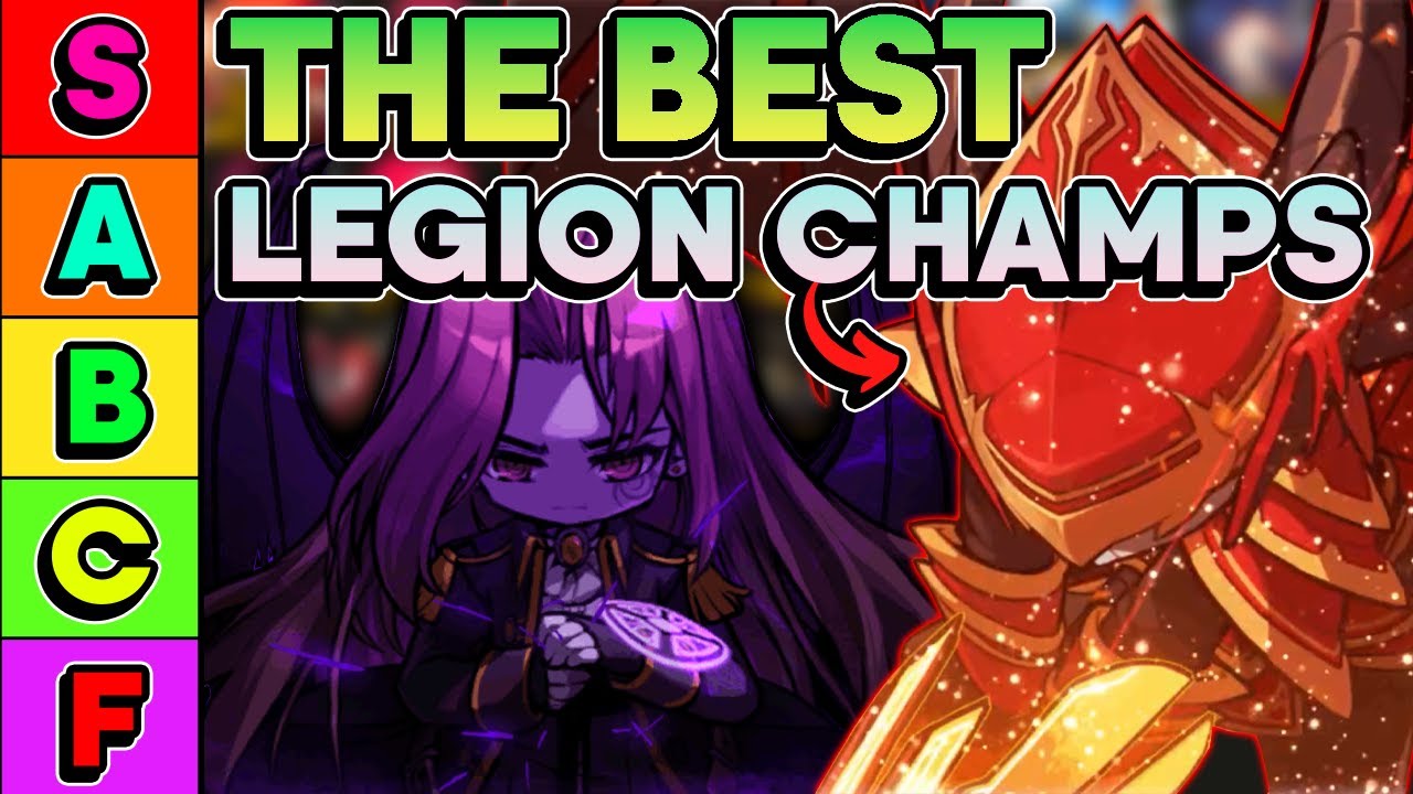 MapleStory BEST Legion Champions Tier List 2025 with @Sonto and Phil