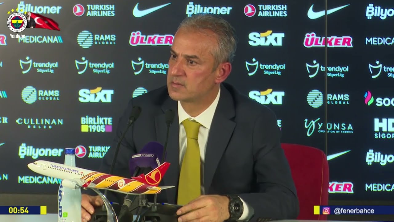 Teknik Direktörümüz İsmail Kartal'ın Maç Sonu Basın Toplantısı | Galatasaray 0-1 Fenerbahçe