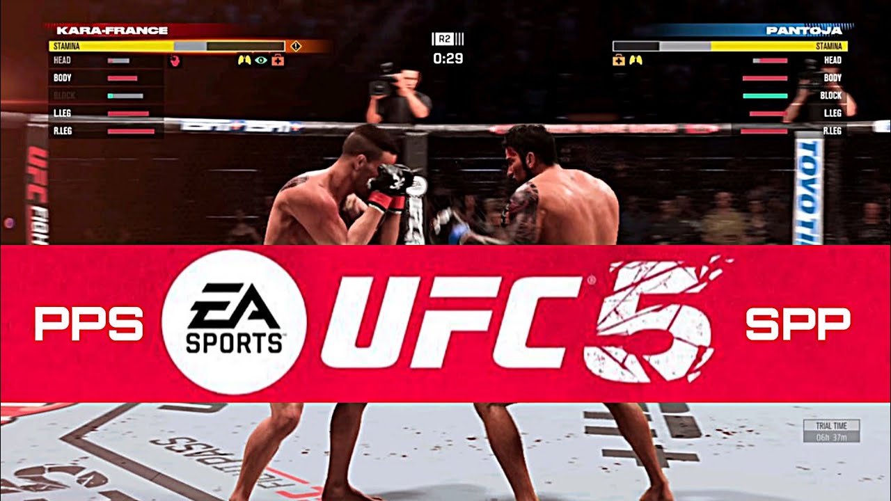 Обновленная версия UFC 5 для PPSSPP для Android | Полный список бойцов | Реалистичные лица | Undi...