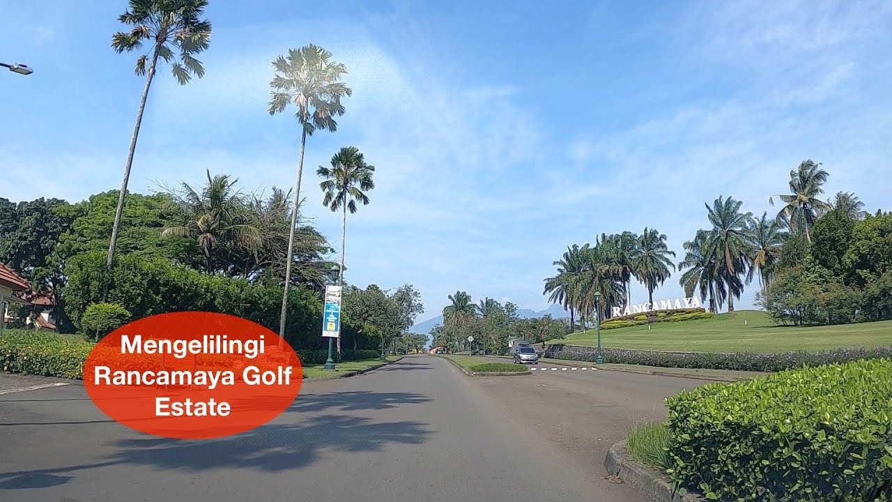Indahnya Area Perumahan Rancamaya : Mengelilingi Rancamaya Golf Estate di Kota Bogor
