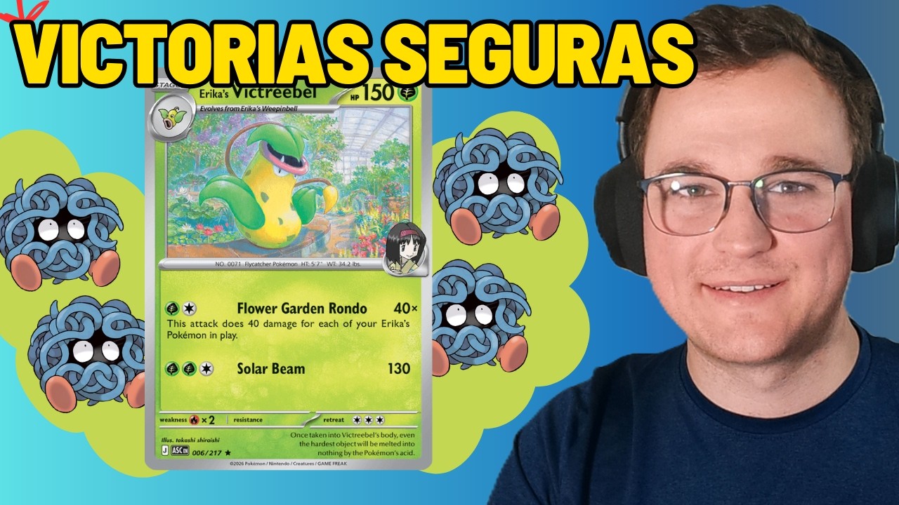 Victreebel de Erika Empareja muy Bien Con El Meta de Pokemon TCG