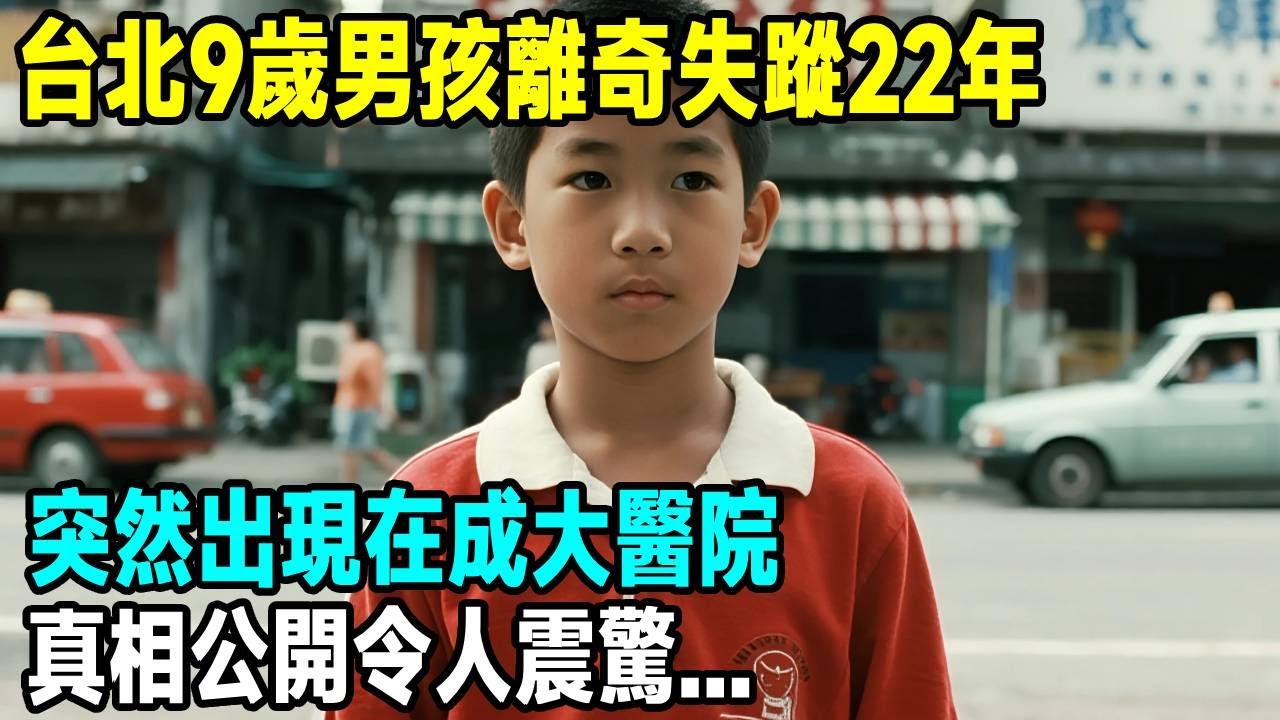 台北9歲男孩離奇失蹤22年，突然出現在成大醫院，真相公開令人震驚...「茶桌老故事」