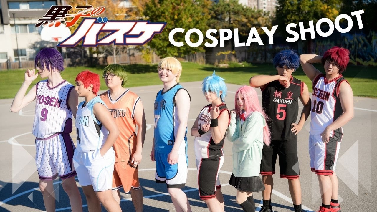 Kuroko’s Basketball Cosplay 2025 | Generation of Miracles IRL! | Anime Photoshoot BTS Vlog