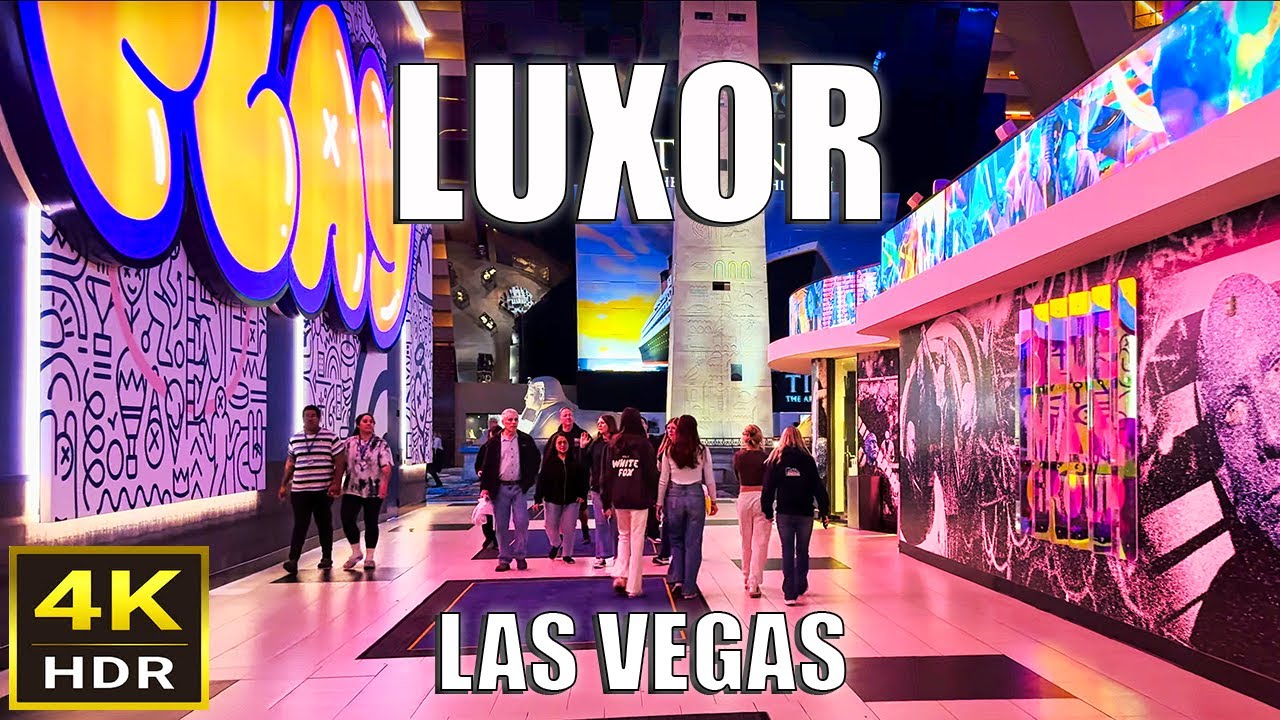 Luxor Las Vegas Walk - February 2024