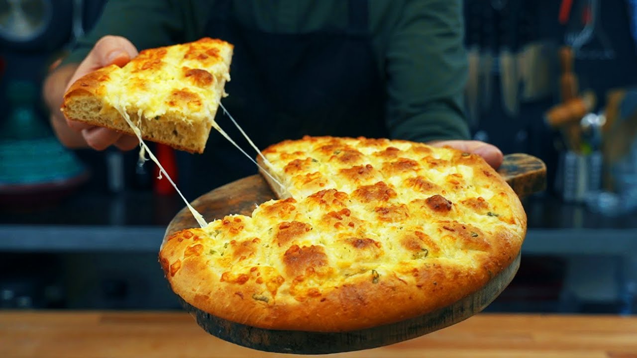 🧀 Хлеб с сыром и чесноком 🧄 | Играйте на Qoob
