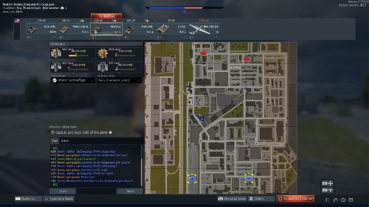 M18 Hellcat Nuke run/ War thunder/ PS5